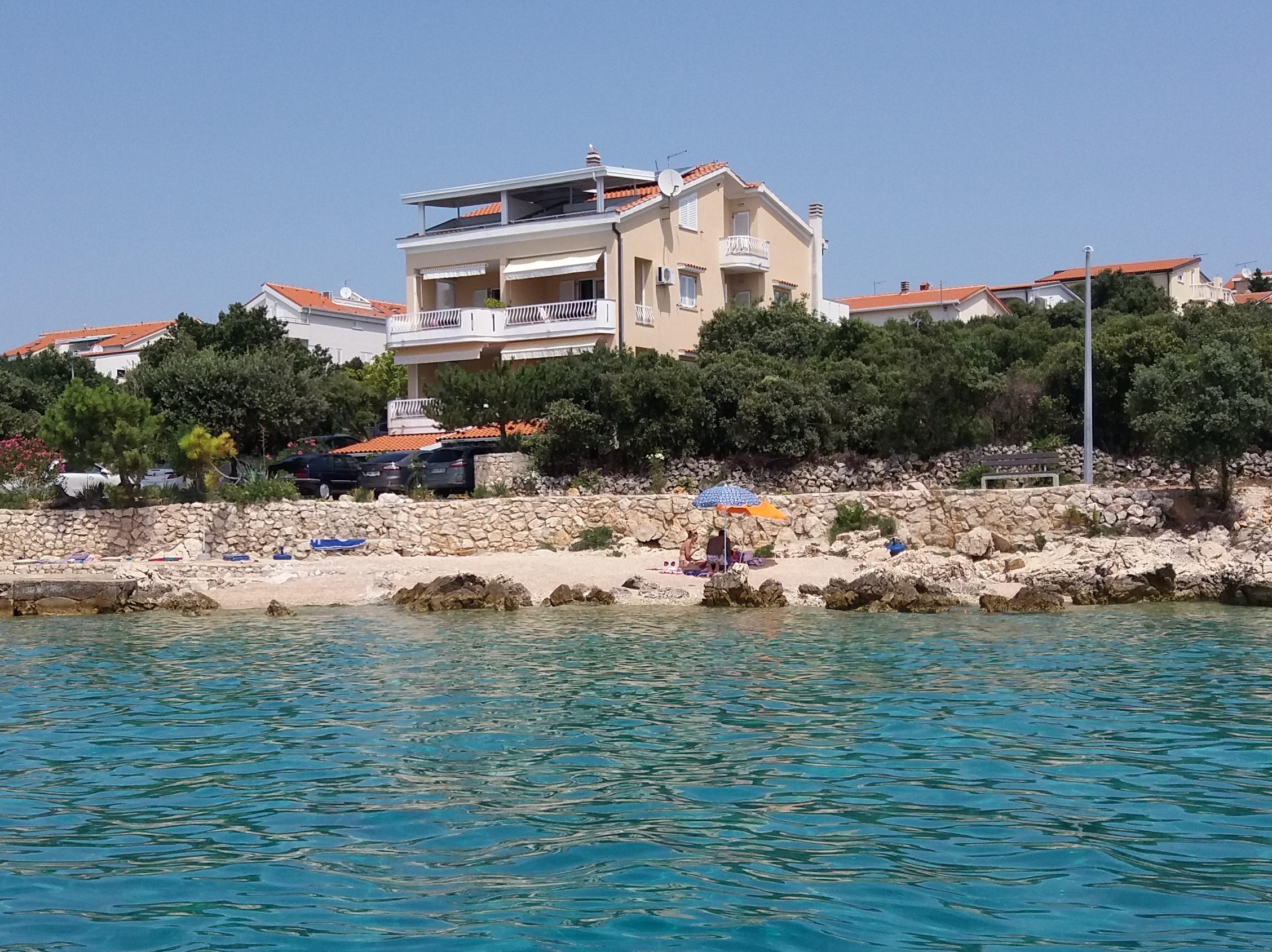 Apartments Starčević in Mandre on island Pag