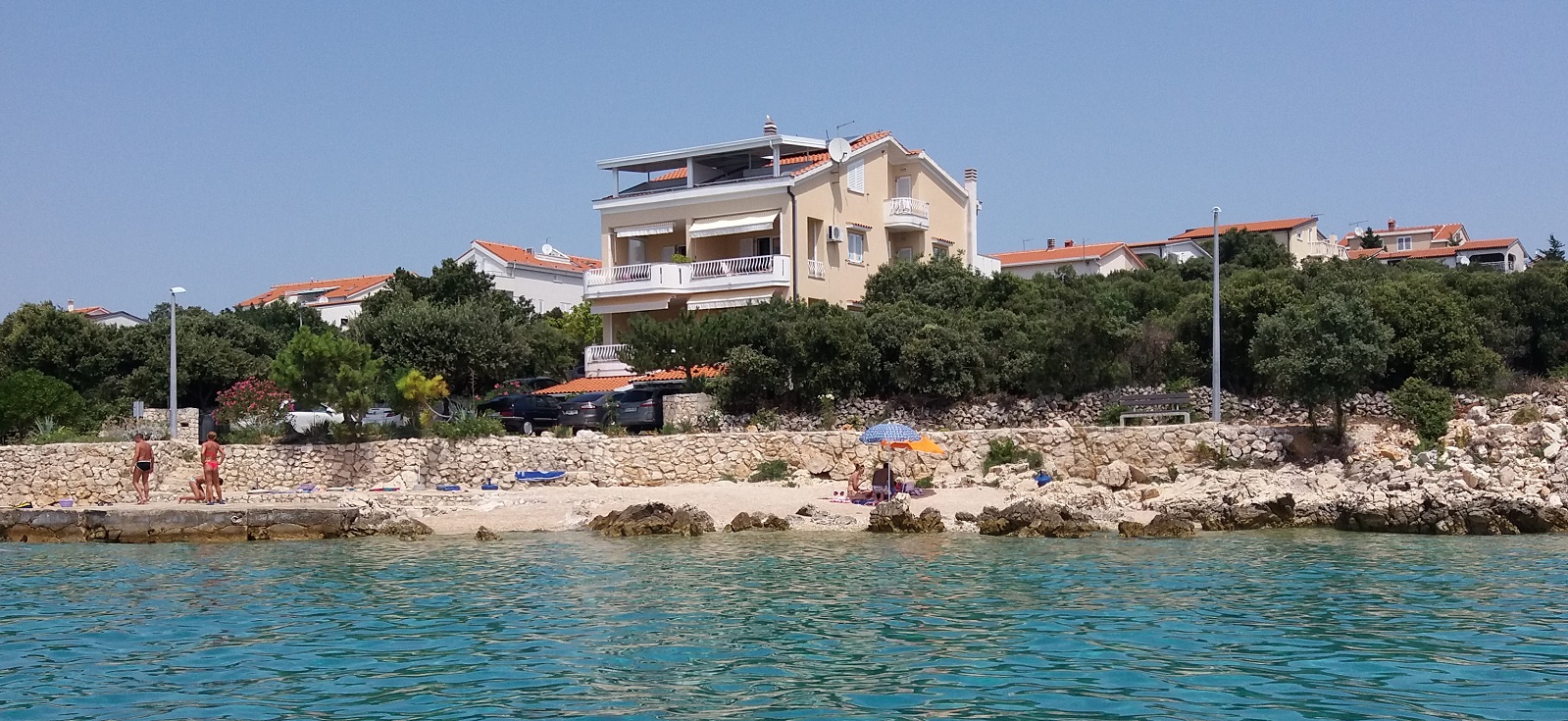 House Starčević next to the sea in Mandre - Pag